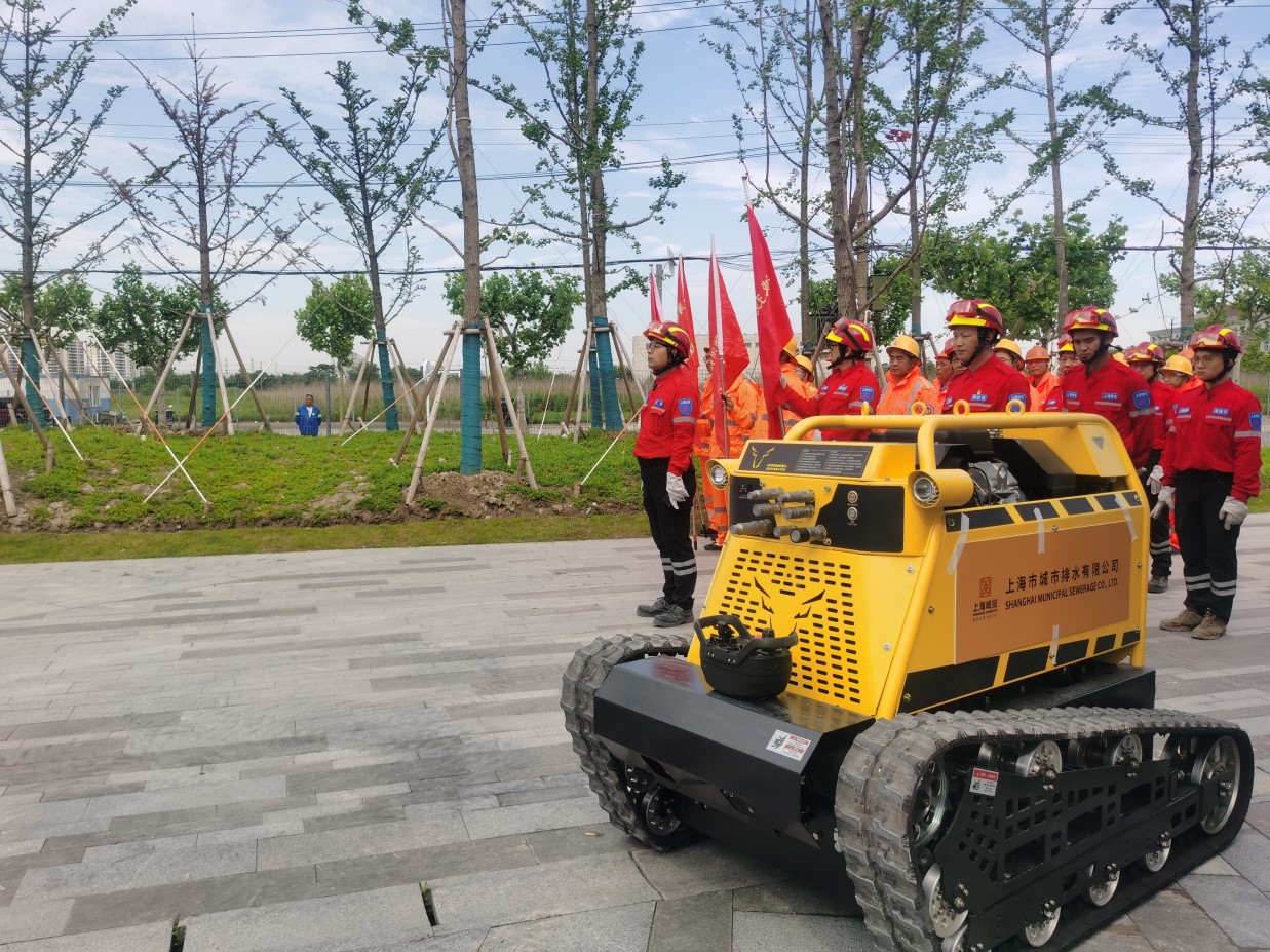 &ldquo;洪流牛&rdquo;&ldquo;小河马&rdquo;齐上阵  上海CA88水务提升防汛能力